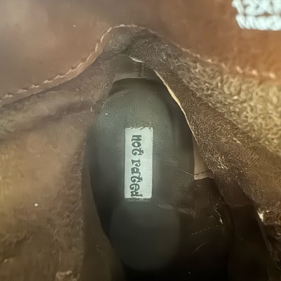 Not Rated Slouch Harness Women’s Vegan Western Style Boots with 3 1/2” Heels - Picture 5 of 14